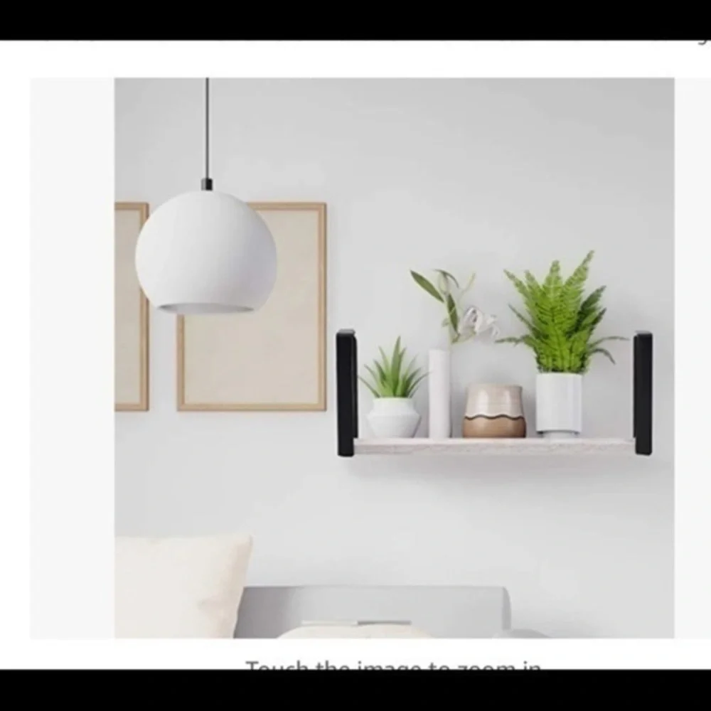 - Aze White Floating Shelves for Wall Decor, Rustic Shelves, Wall Mounted new_5